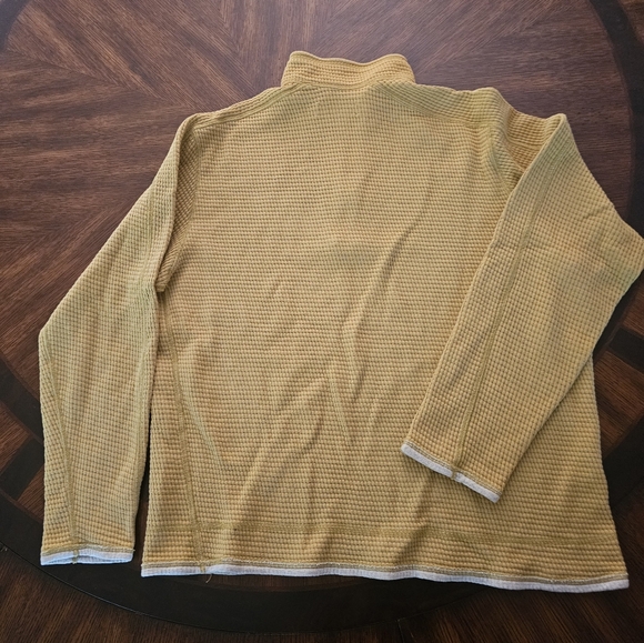 The Territory Ahead Men's Mustard Zip-Up Sweater XL - Picture 2 of 11